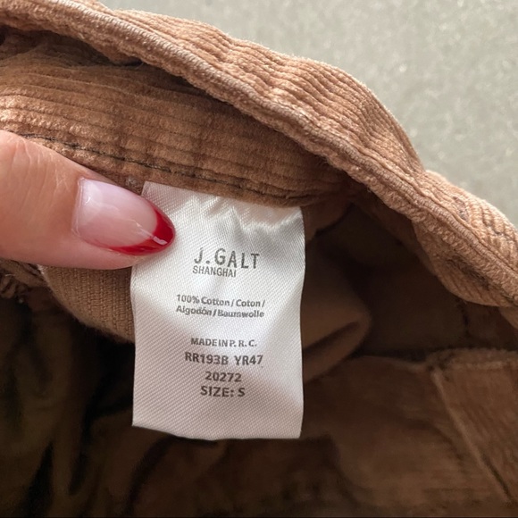 brandy brown mid rise flare cords - Picture 3 of 4